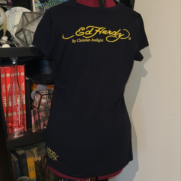 Y2k Ed Hardy by Christian Audigier T-shirt - Picture 9 of 9